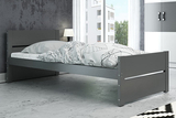 Lit ado simple Bart 90X200, gris