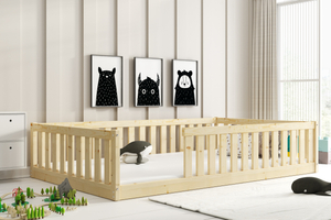 Lit enfant simple Bella Sima 120x200, pin