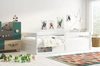80 X 160 \ Blanc \ Avec matelas