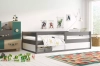 80 X 160 \ Graphite \ Avec matelas