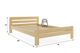 Lit double Dallas 90X200, pin
