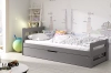 90 X 200 \ Graphite \ Avec matelas