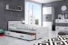 Blanc \ Tiroir \ Avec matelas